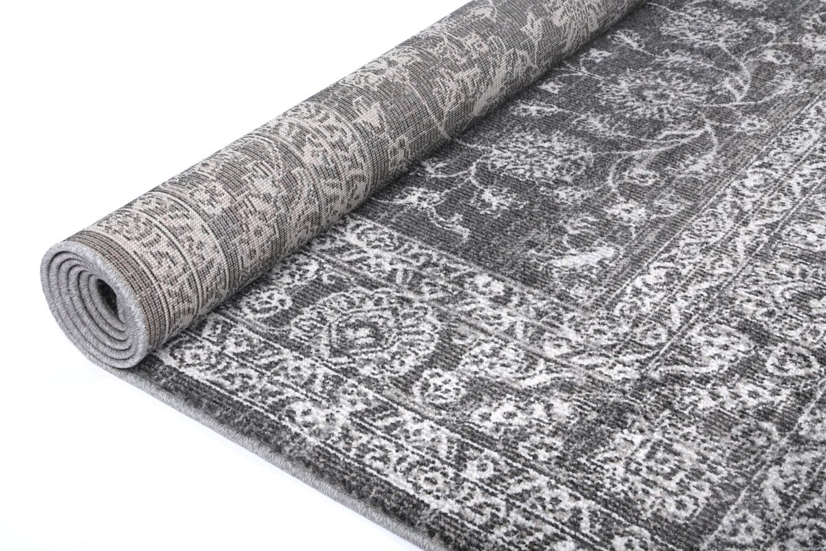 Crisp Dorian Grey Transitional Rug - Ruggy