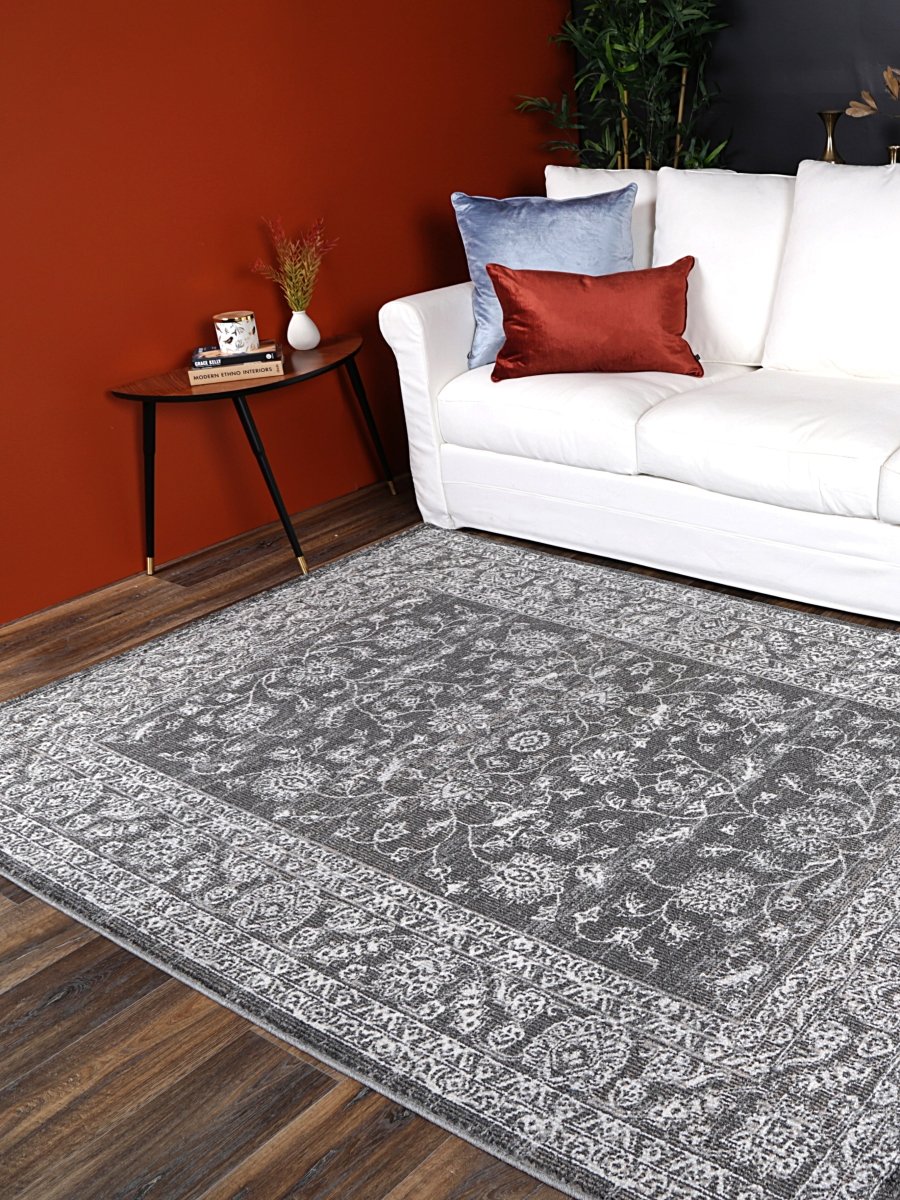 Crisp Dorian Grey Transitional Rug - Ruggy