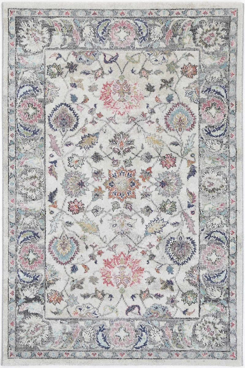 Crisp Transitional Cream Rug - Ruggy