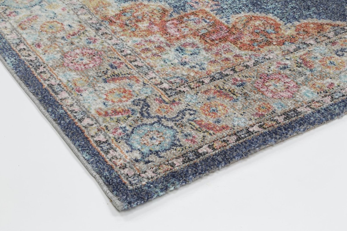 Crisp Transitional Navy Rug - Ruggy