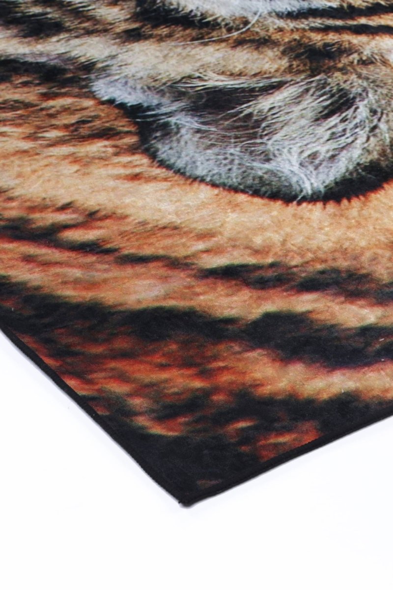 Dazzle Tiger Art Rug - Ruggy