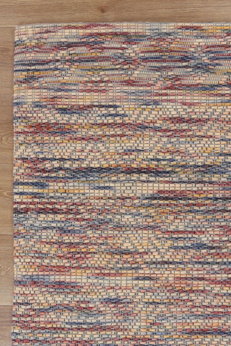 Dulcet Chevron Multi Wool Rug **No Returns ** - Ruggy