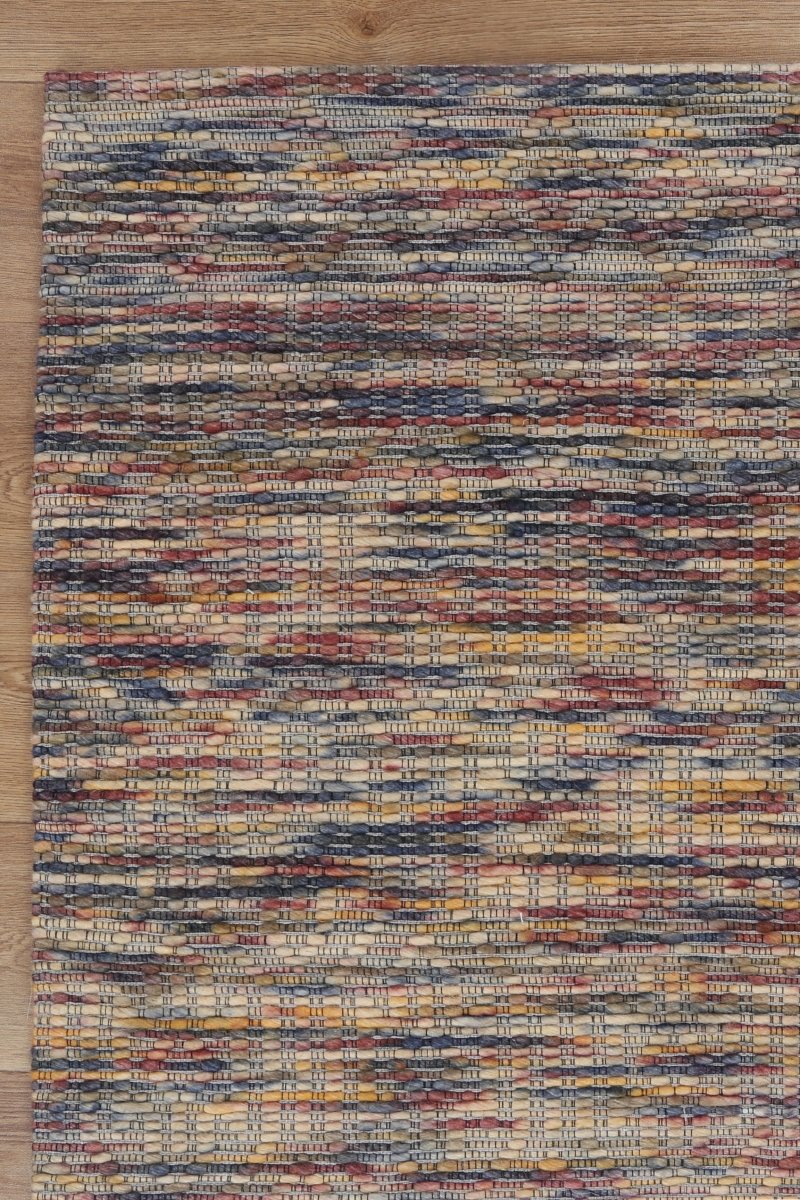 Dulcet Geometric Multi Wool Rug **No Returns ** - Ruggy