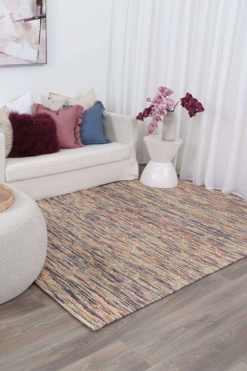 Dulcet Latice Multi Wool Rug - Ruggy