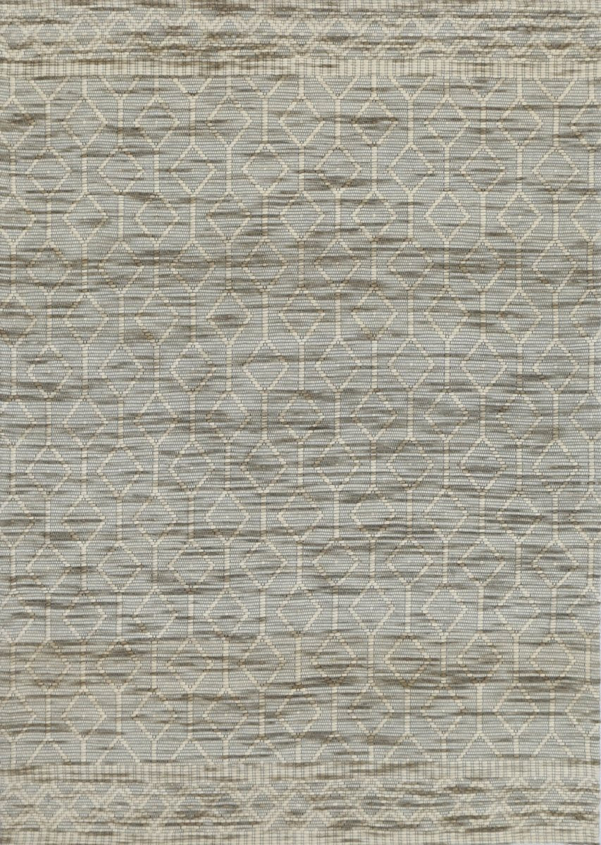 Dulcet Lattice Moss Wool Rug - Ruggy