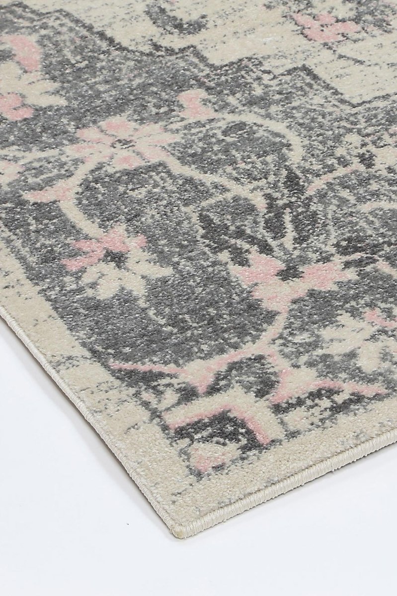 Eclipse Grey Ivory Rug - Ruggy