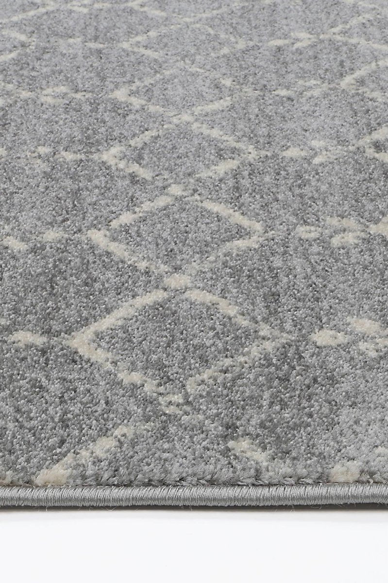 Eclipse Grey Ivory Rug - Ruggy