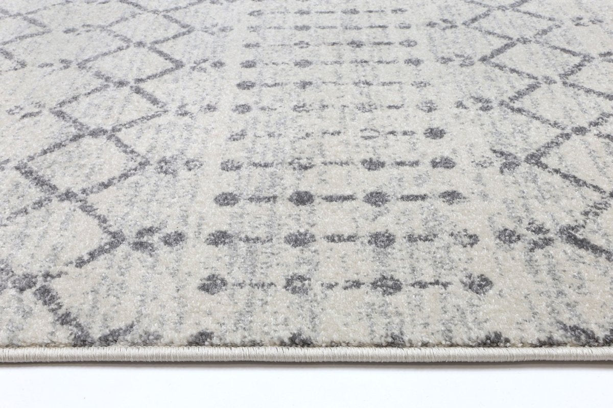 Eclipse Grey Modern Kids Rug - Ruggy