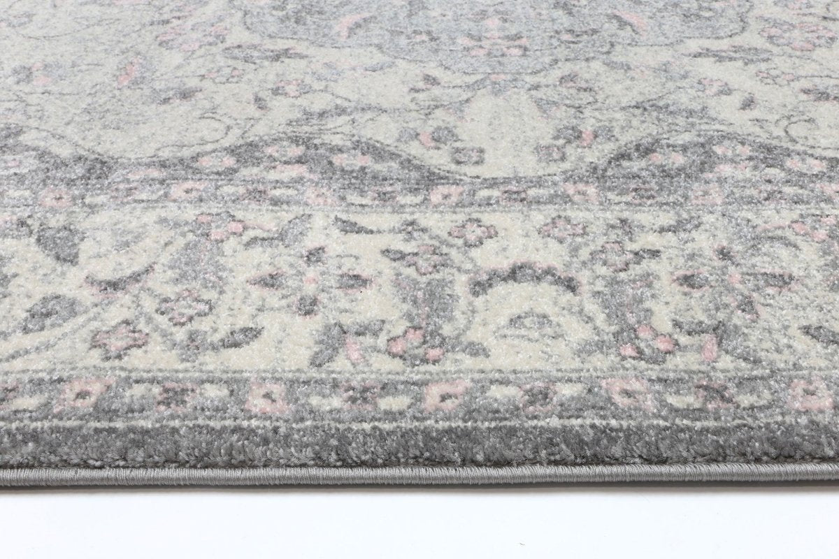 Eclipse Grey Oriental Rug - Ruggy