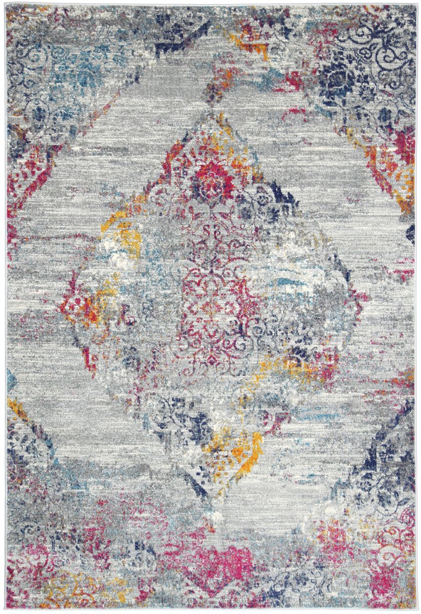 Eclipse Multi Grey Oriental Rug - Ruggy