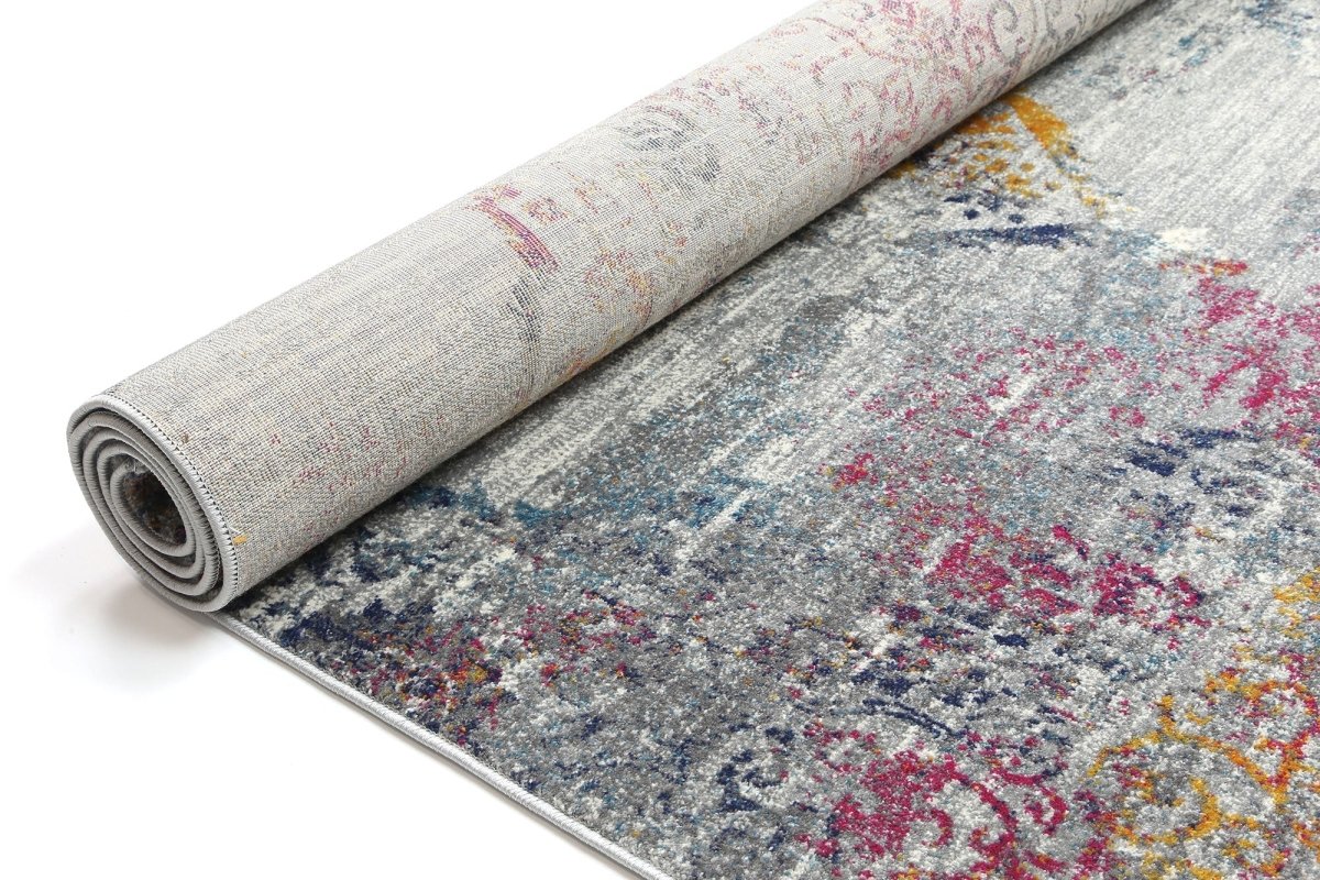 Eclipse Multi Grey Oriental Rug - Ruggy