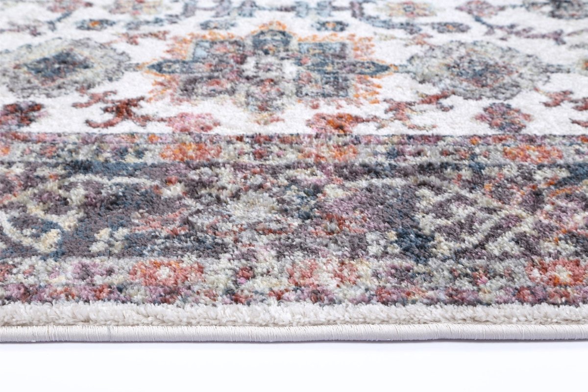 Elegance Border Cream Rug - Ruggy