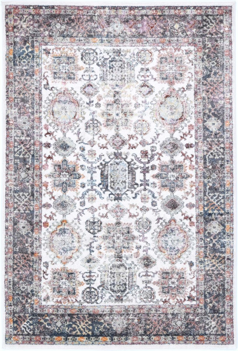 Elegance Border Cream Rug - Ruggy