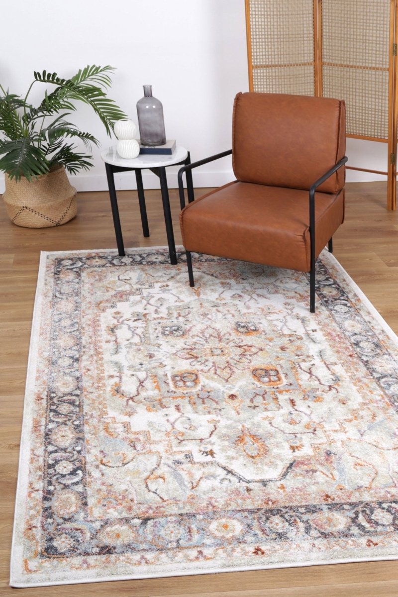 Elegance Vintage Cream Rug - Ruggy