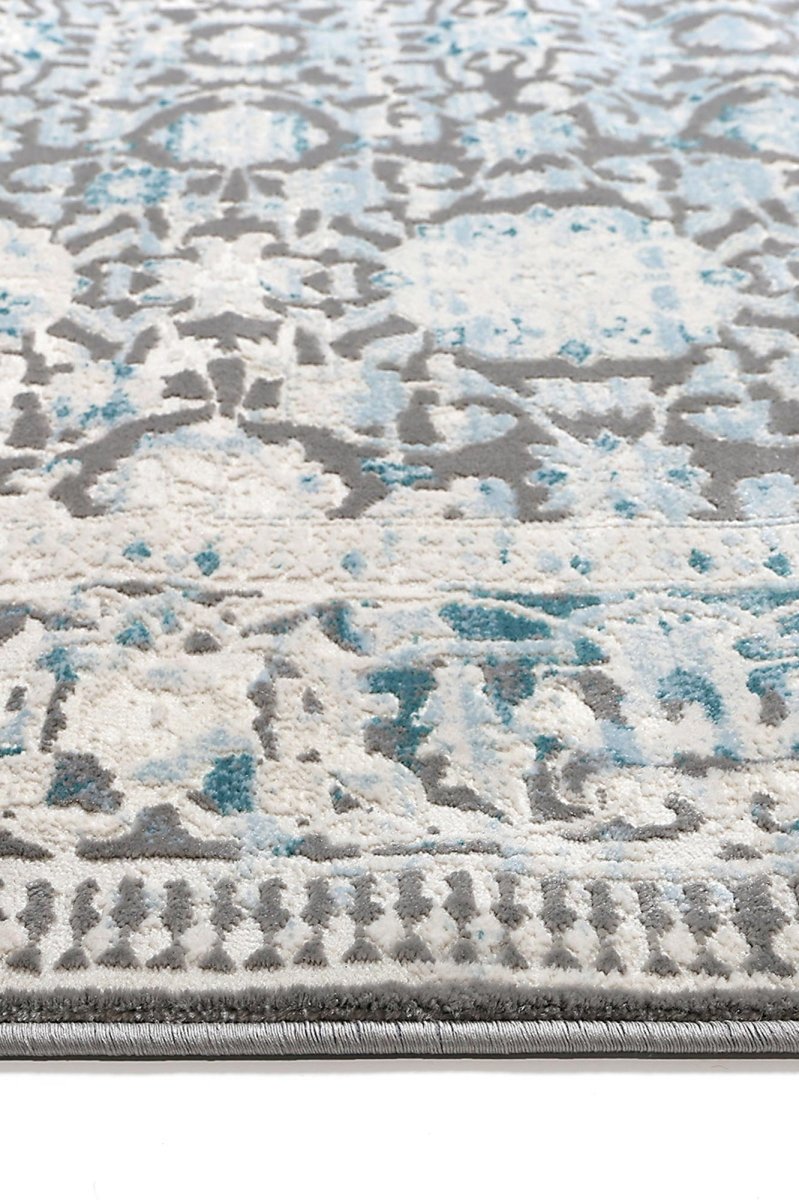 Ethereal Handel Blue Transitional Rug - Ruggy