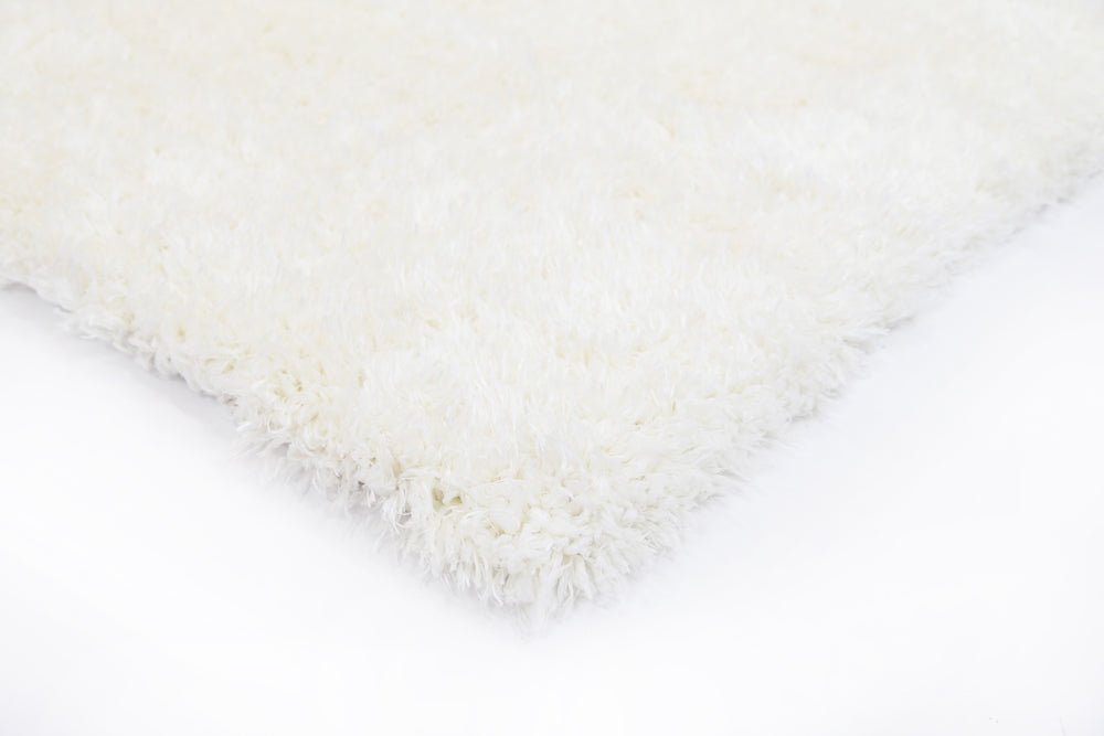 Flokati Super Soft Ultra Thick Shag Rug White - Ruggy