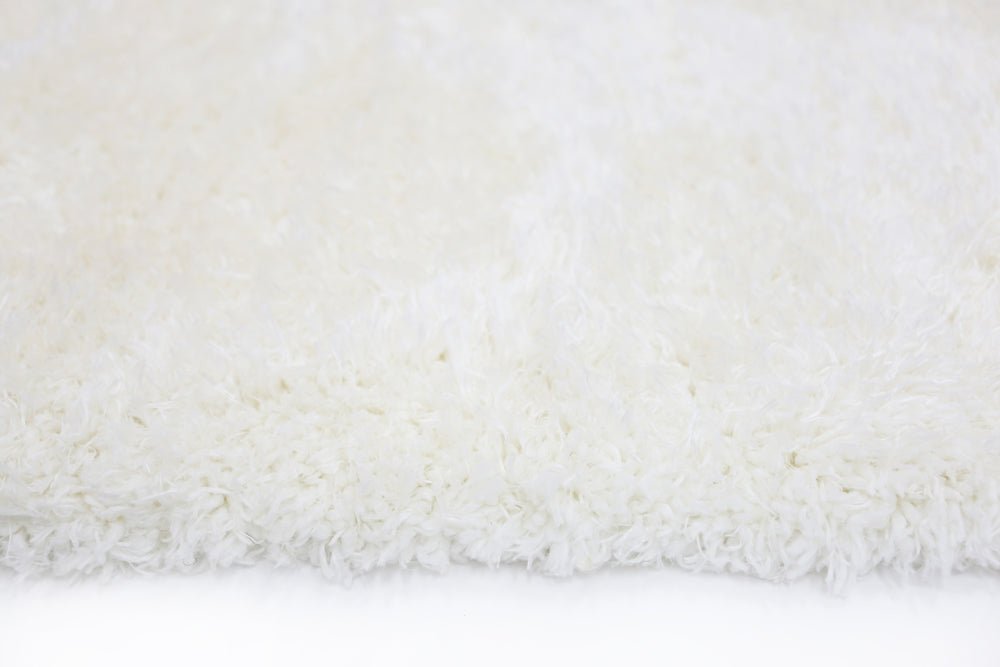 Flokati Super Soft Ultra Thick Shag Rug White - Ruggy