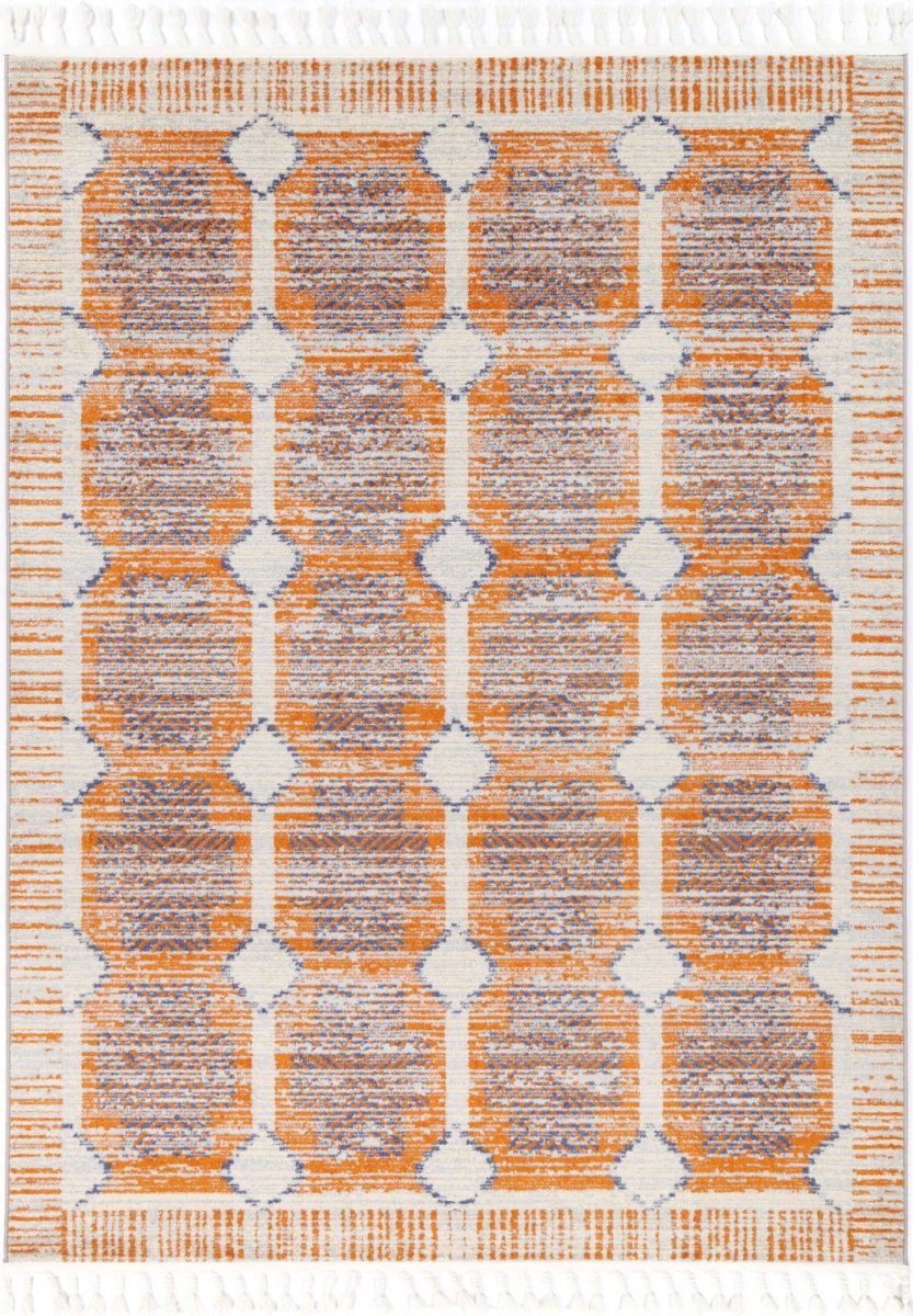 Fusion Adriel Rust Rug - Ruggy