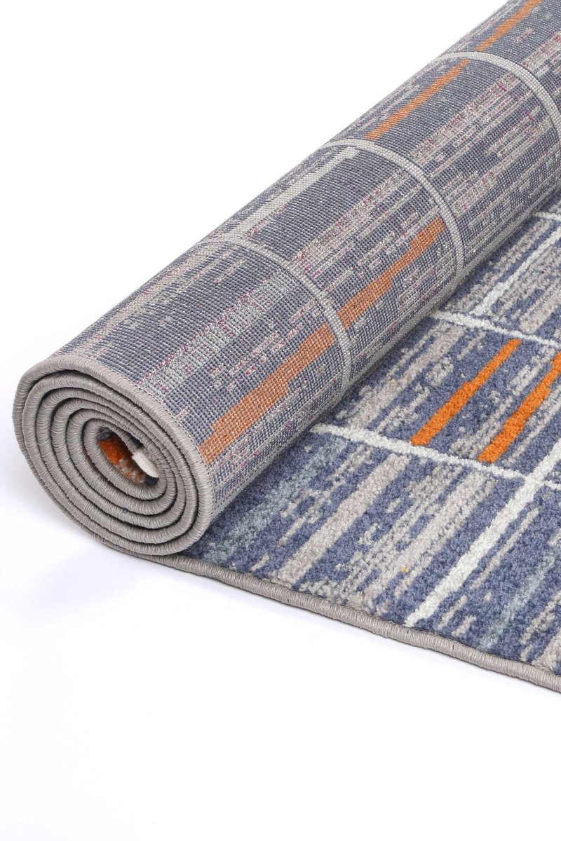 Fusion Ramos Blue Rug - Ruggy