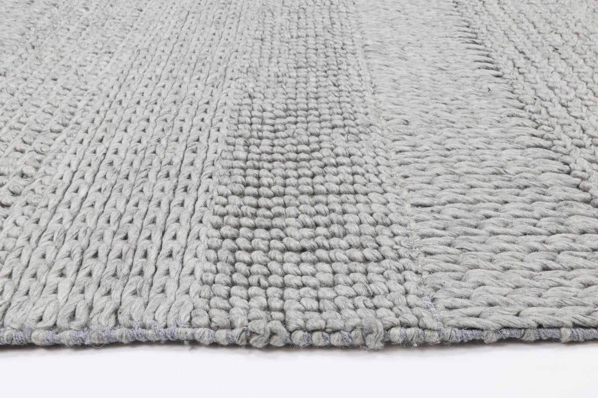 Grace Grey Wool Blend Rug - Ruggy