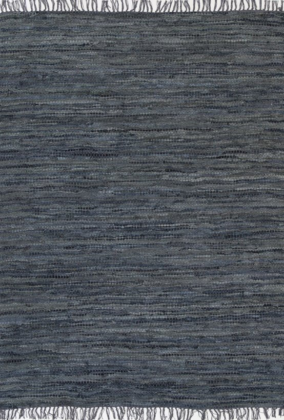 Gypsy Modern Grey Leather Rug ** NO RETURNS ** - Ruggy