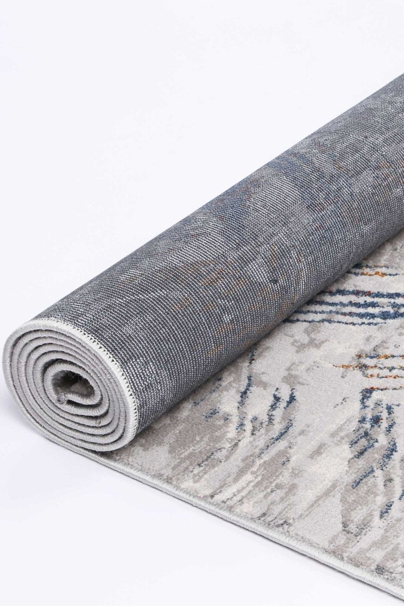 Icon Grey Multi Rug - Ruggy