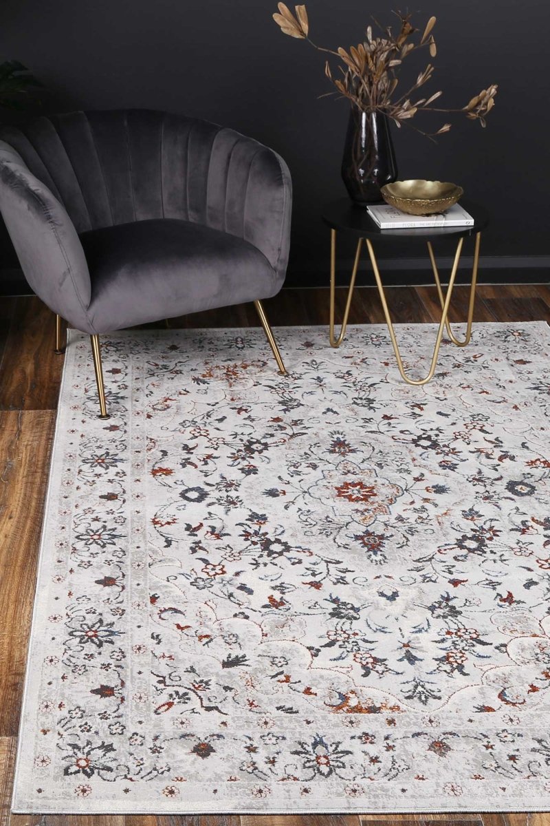 Icon Grey Multi Rug - Ruggy