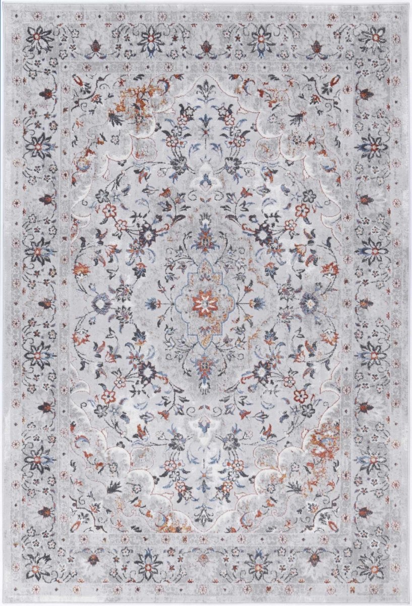 Icon Grey Multi Rug - Ruggy