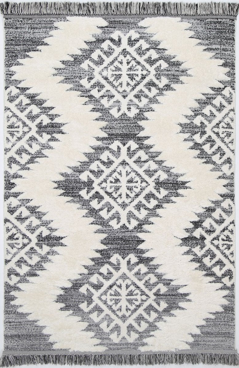 Lace Anthracite Rug - Ruggy