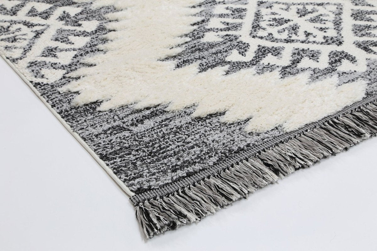 Lace Anthracite Rug - Ruggy