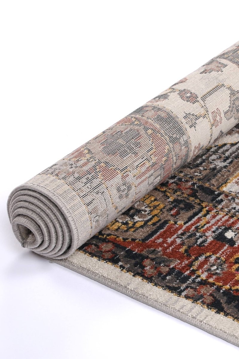 Lagoon Oriental Rust Rug - Ruggy