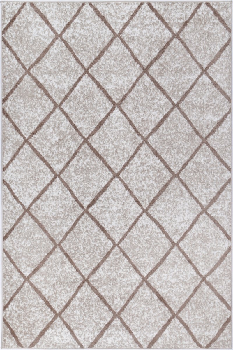 Limerence Diamond Latte Rug - Ruggy