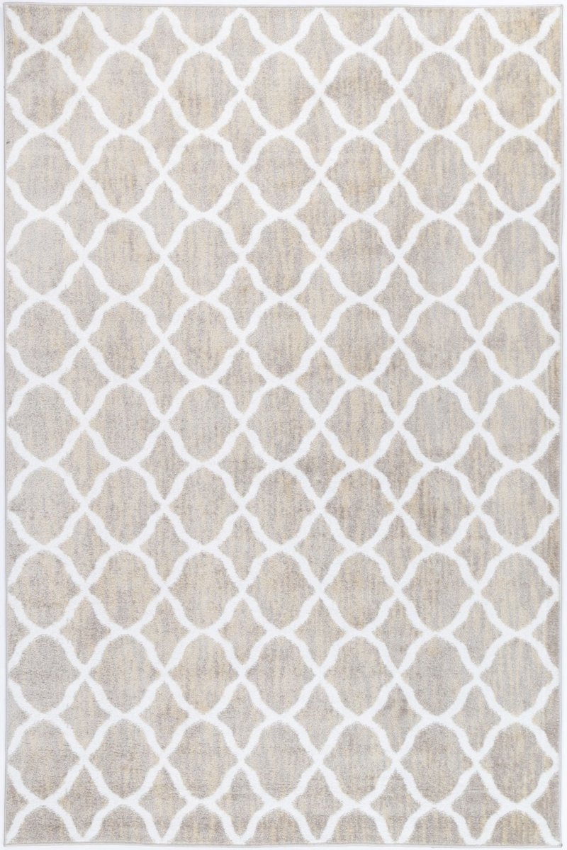 Limerence Lattice Latte Rug - Ruggy