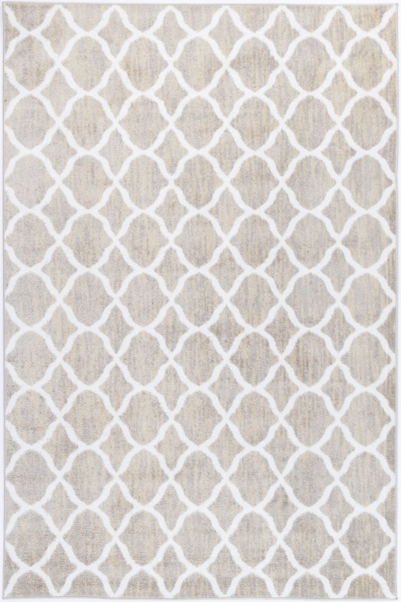 Limerence Lattice Latte Rug - Ruggy