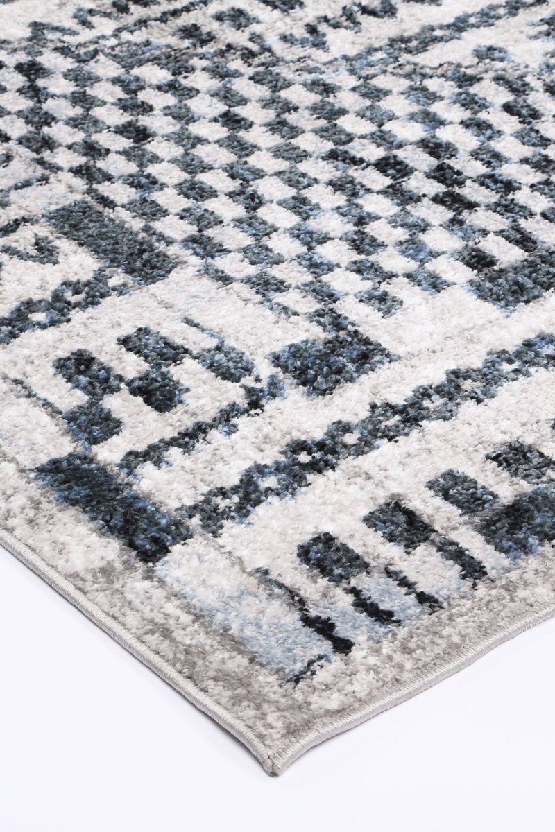 Limerence Tribal Blue Rug - Ruggy