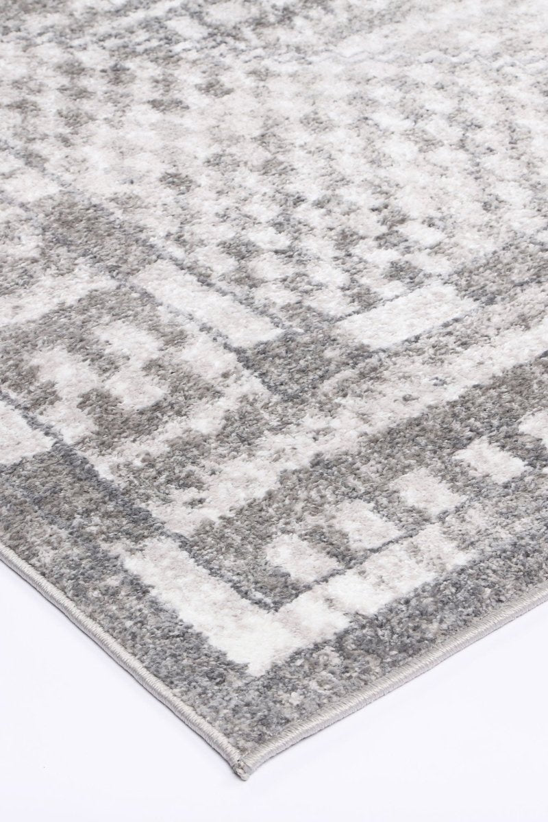 Limerence Tribal Grey Rug - Ruggy