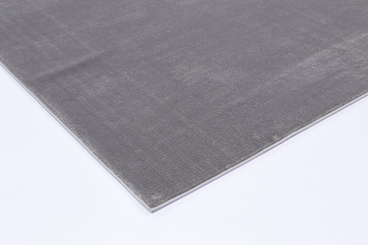 Luxura Silver Wool Rug - Ruggy