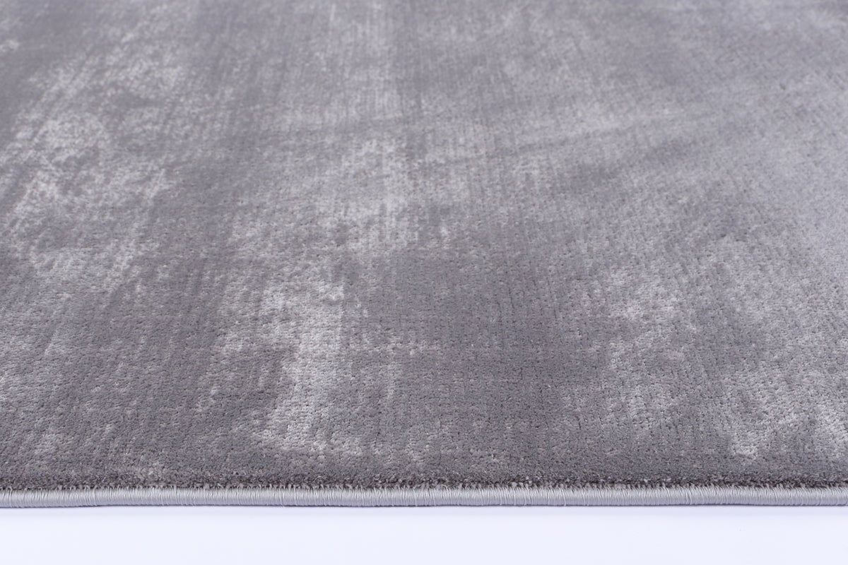 Luxura Silver Wool Rug - Ruggy