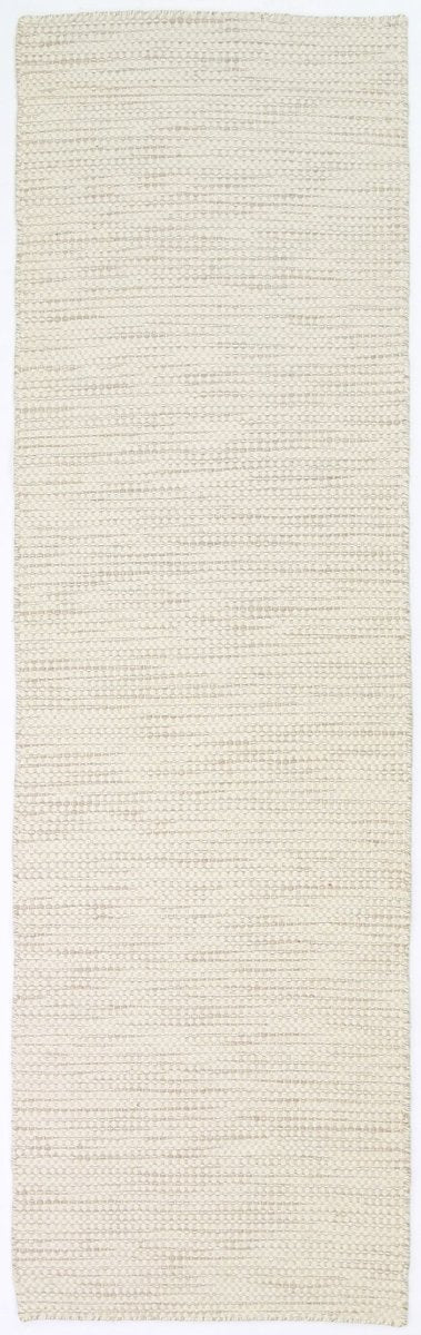 Majesty Beige Brown Reversible Wool Hall Runner - Ruggy