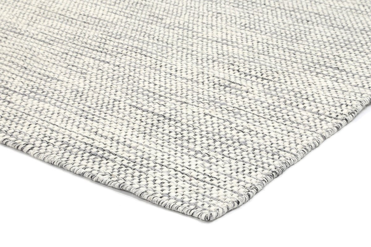 Majesty Grey Reversible Wool Rug - Ruggy