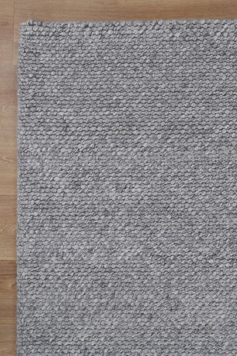 Marley Wool Rug Steel - Ruggy