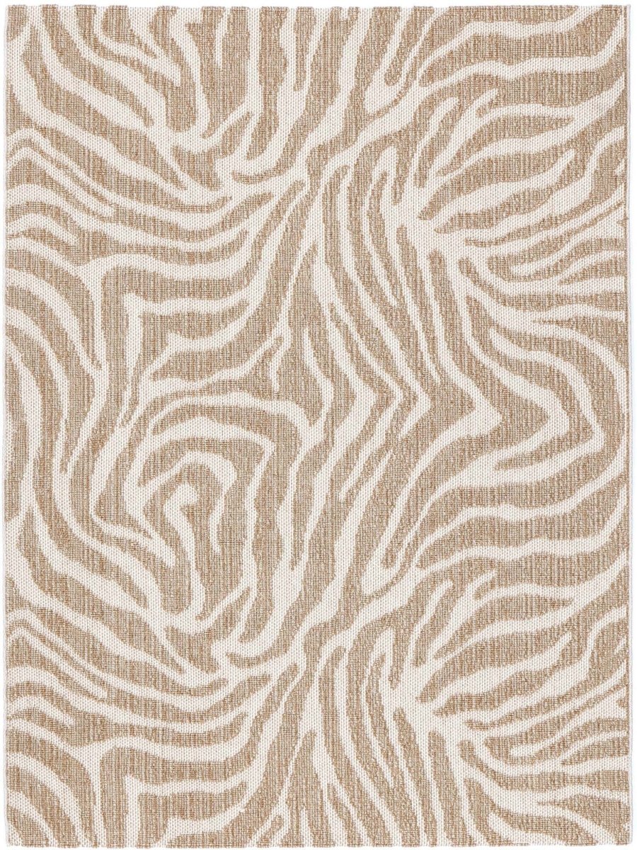 Mingled Safari Beige Indoor / Outdoor Rug - Ruggy