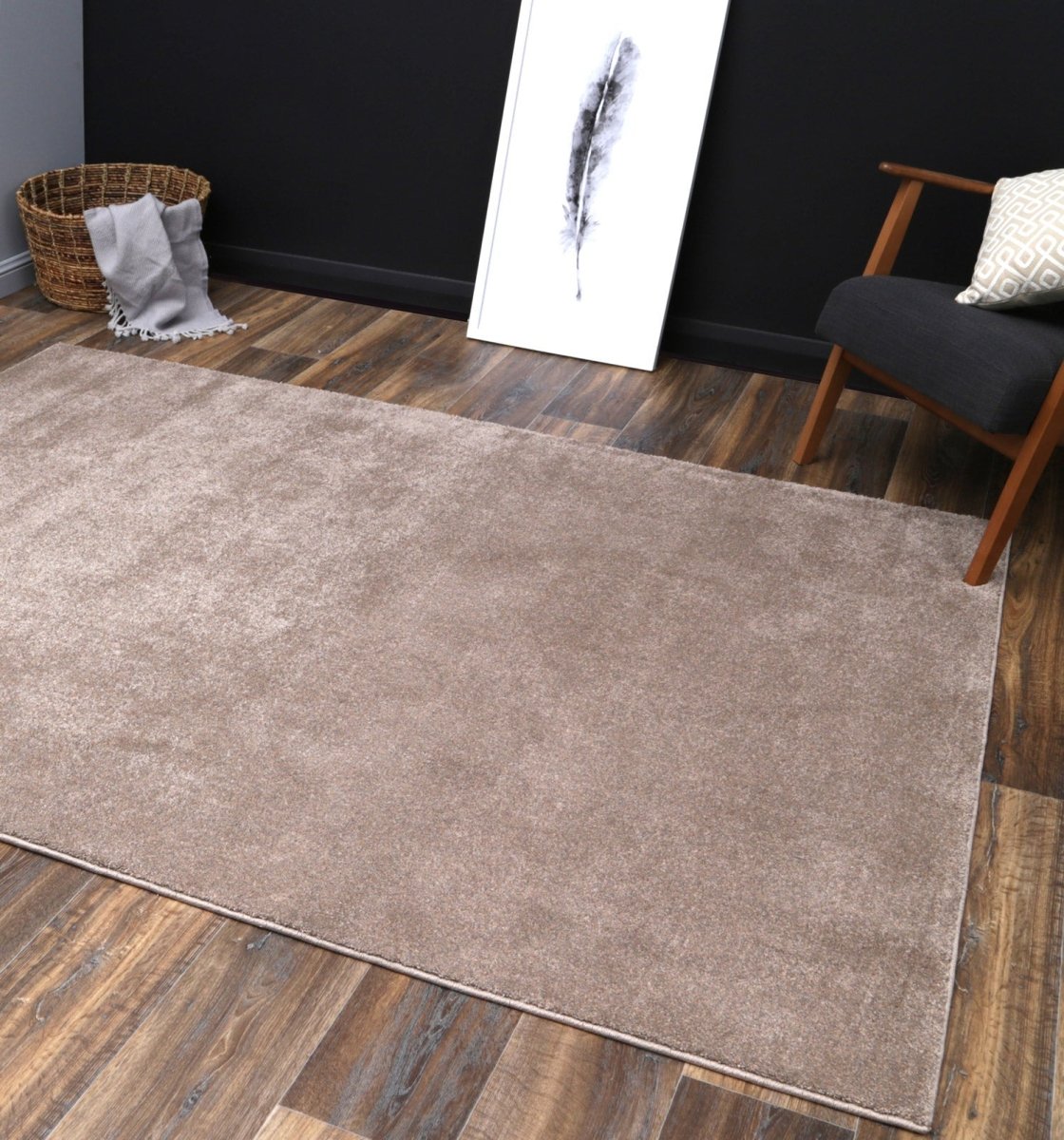 Montana Plush Latte Rug - Ruggy