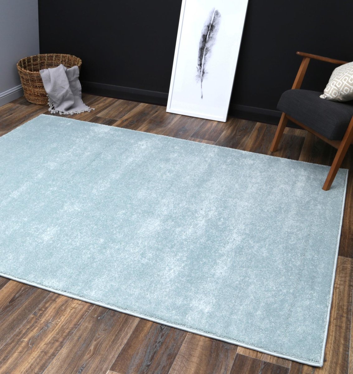 Montana Plush Teal Rug - Ruggy