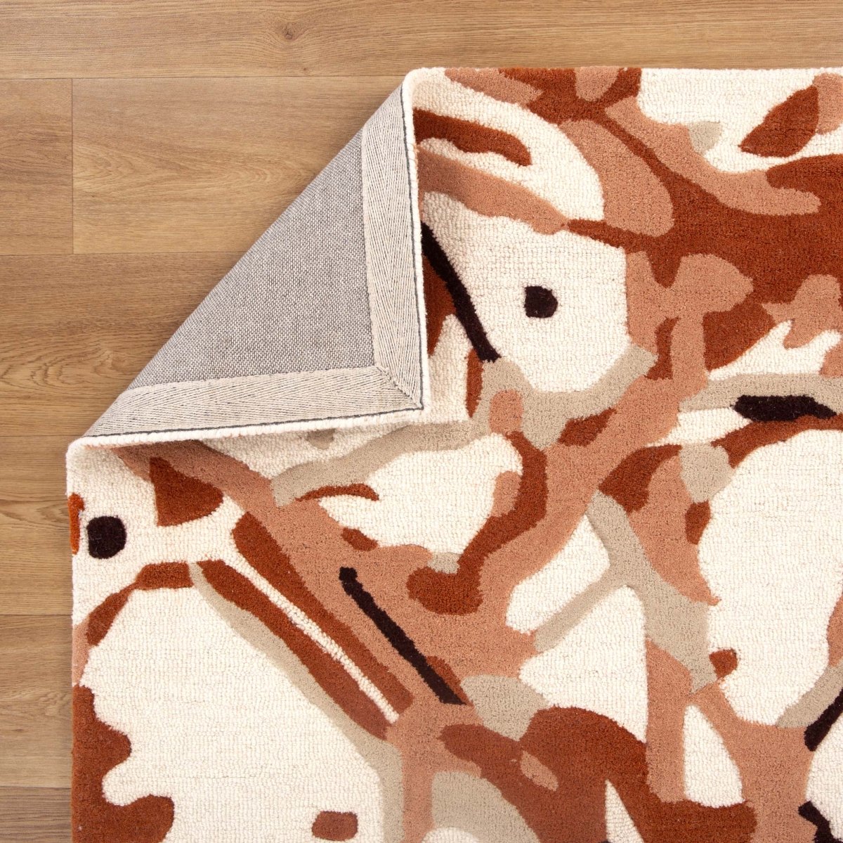 Nirvana Paint IVORY/MULTI Wool Rug - Ruggy
