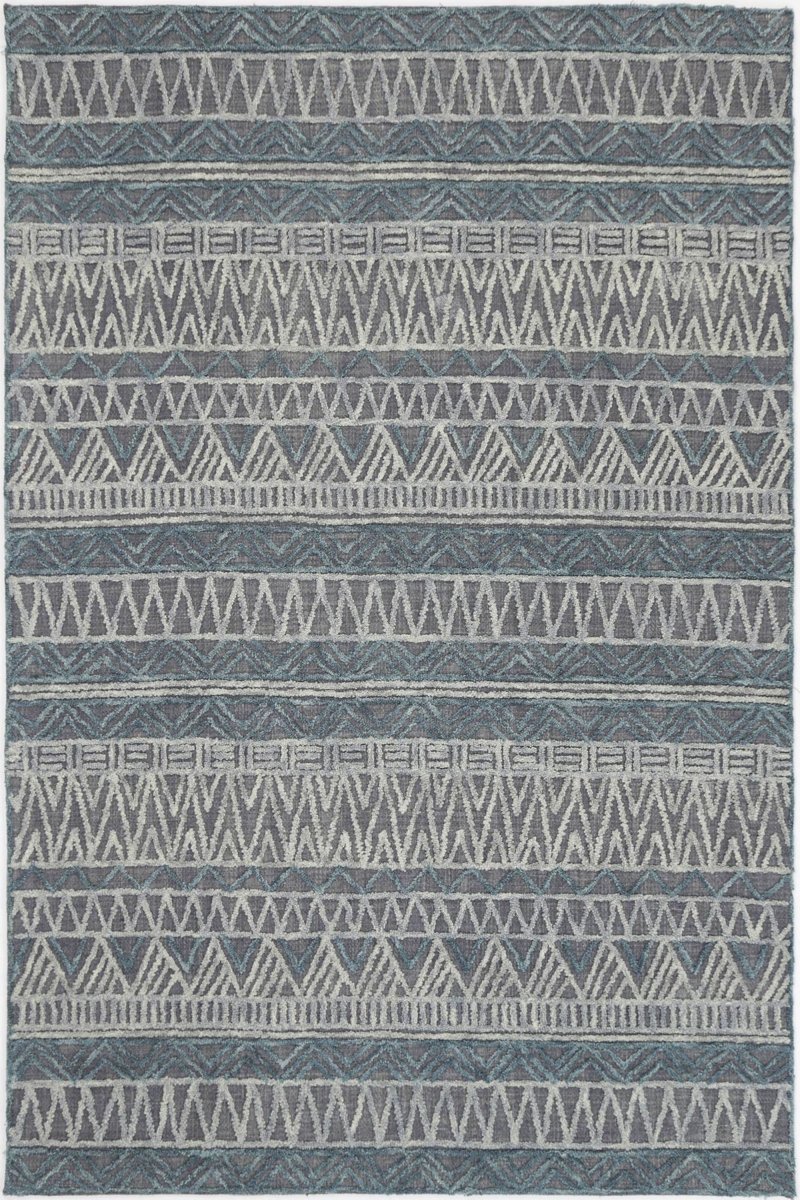 Noble Cazorla Charcoal Contemporary Rug - Ruggy