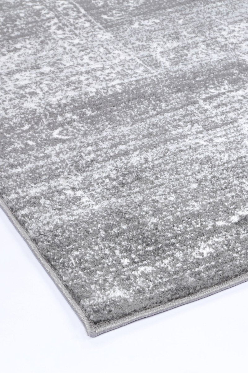 Opaline Avignon Grey Traditional Rug - Ruggy