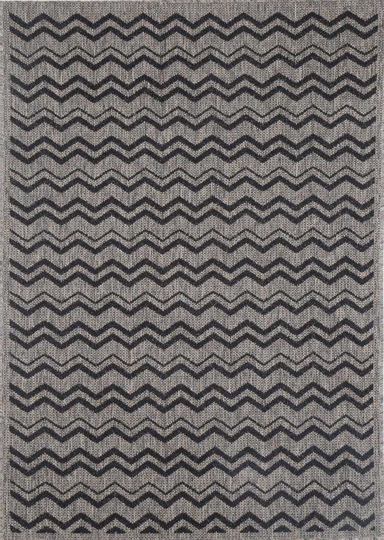 Patterna Cream and Light Grey Geometric Rug - Ruggy