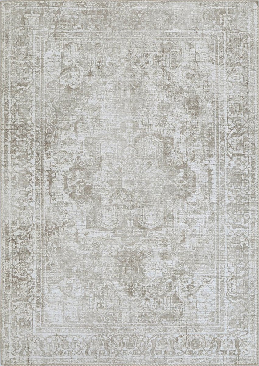 Pety Beige Machine Washable Rug - Ruggy