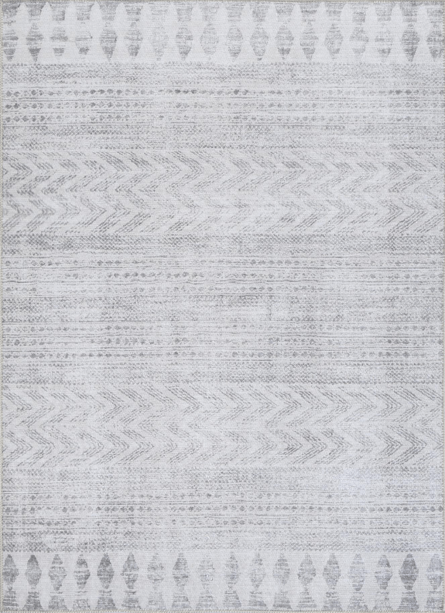 Pety Grey Machine Washable Rug - Ruggy